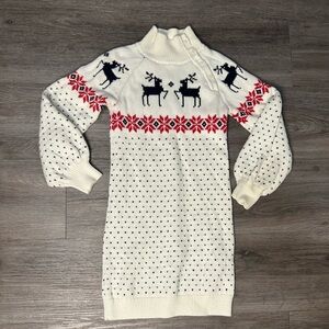 Janie & Jack Fair Isle Sweater Dress -6